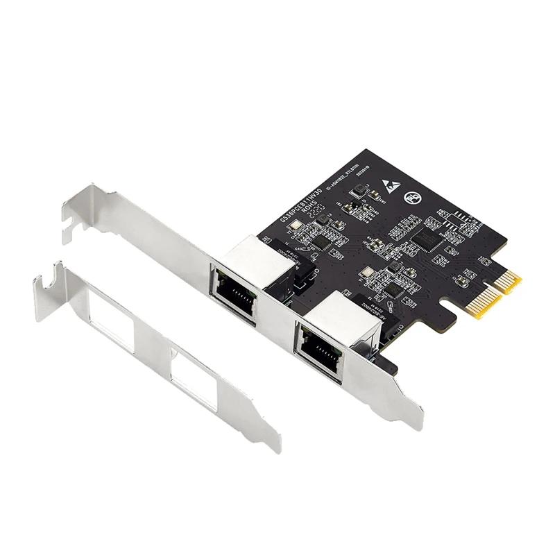 Pcie  ⰡƮ ̴ Ʈѷ ī, RTL8111H Ĩ,  Ʈũ 2 Rj45 Ʈ LAN , Zcard 10, 100, 1000Mbps